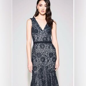 NWT SHO by Tadashi Shoji Whitney Floral Lace Dress 16